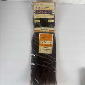 HairSense Cuticle Silky Yaki Weaving CS Yaky 12" FF4/30 Dark Brown/Auburn